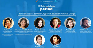 #WomensDay chat on Sanitation, Hygiene & Education Demands change.